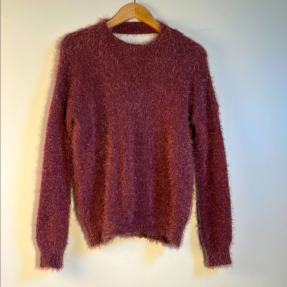 Cozy Maroon Sweater